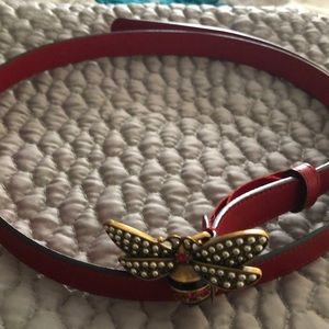Gucci Calfskin Queen Margaret Belt